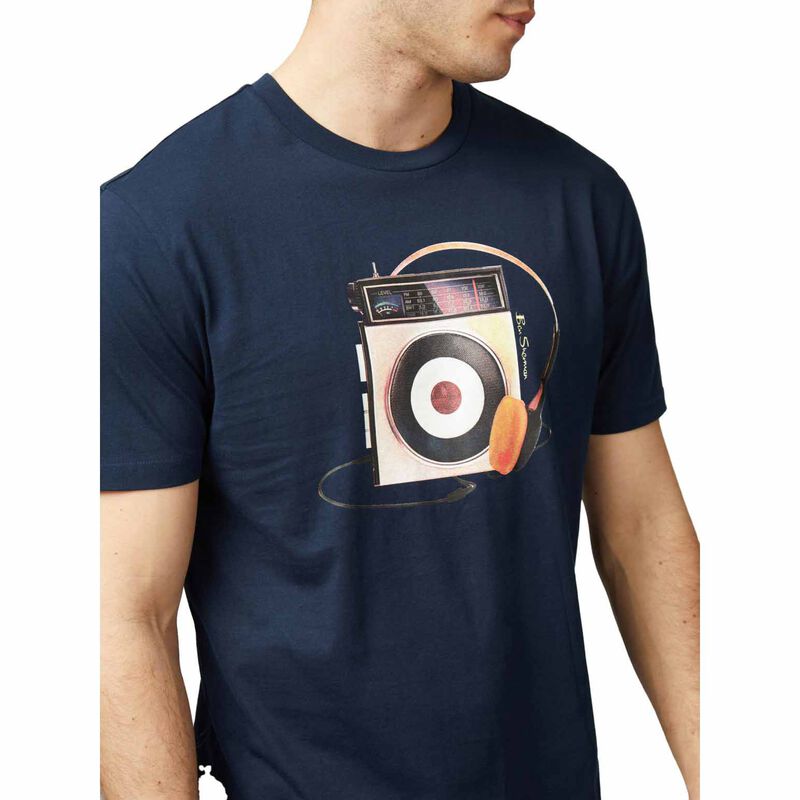 Ben Sherman Portable Radio Target Tee image number 2